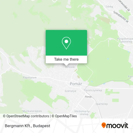 Bergmann Kft. map