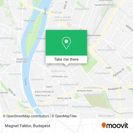 Magnet Faktor map