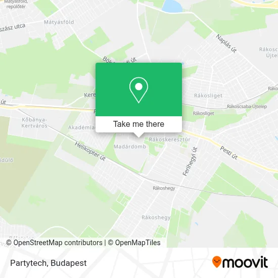 Partytech map