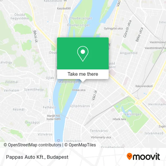 Pappas Auto Kft. map