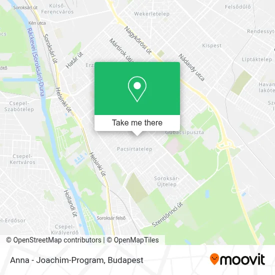 Anna - Joachim-Program map