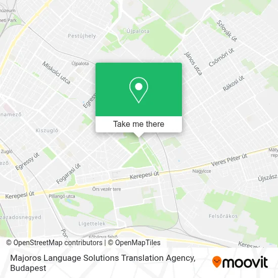 Majoros Language Solutions Translation Agency map