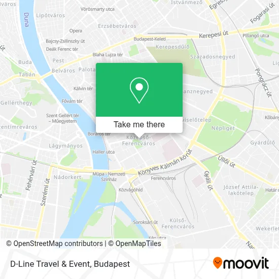 D-Line Travel & Event map