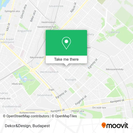 Dekor&Design map