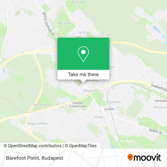 Barefoot Point map