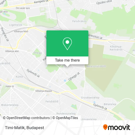 Timi-Matik map