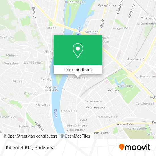 Kibernet Kft. map