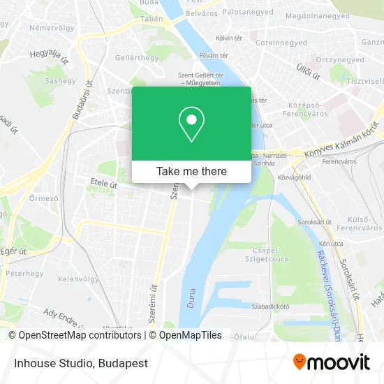 Inhouse Studio map