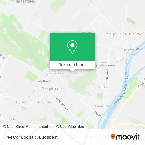 PM Car Logistic map