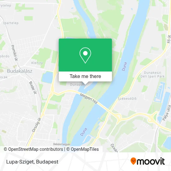 Lupa-Sziget map