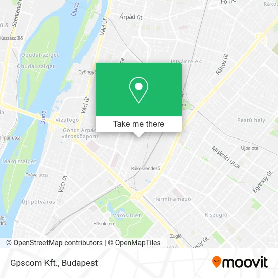 Gpscom Kft. map