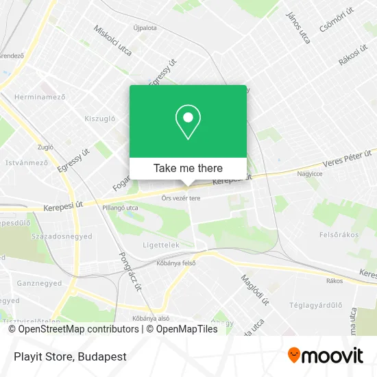 Playit Store map