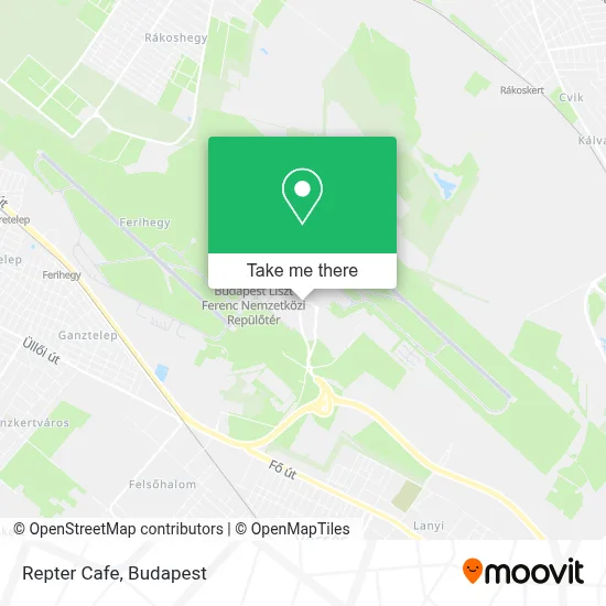 Repter Cafe map