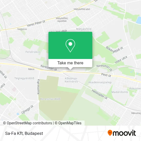 Sa-Fa Kft map