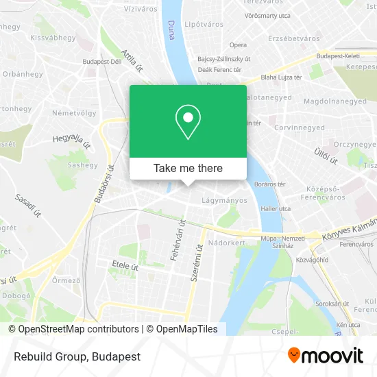 Rebuild Group map