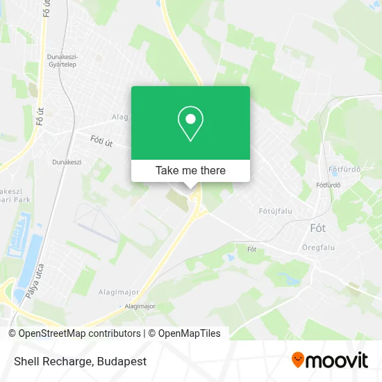 Shell Recharge map