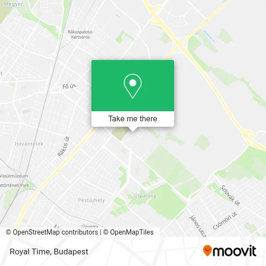 Royal Time map