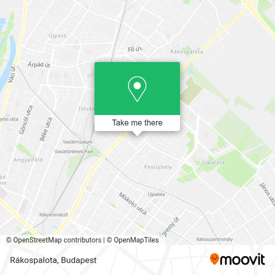 Rákospalota map