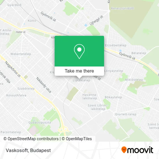 Vaskosoft map