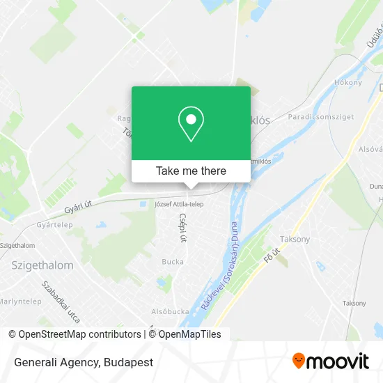 Generali Agency map