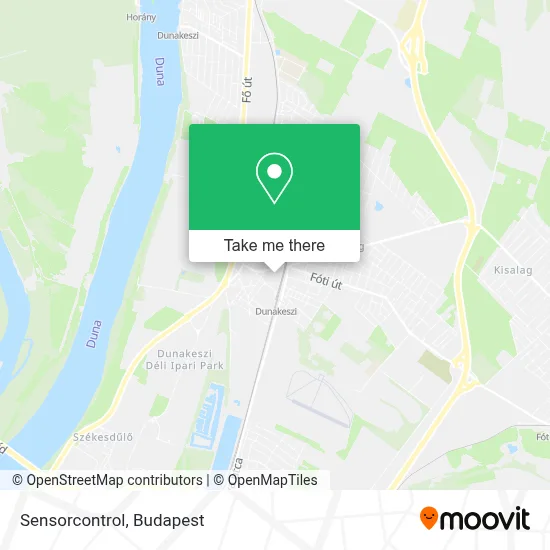 Sensorcontrol map