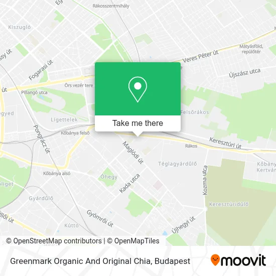 Greenmark Organic And Original Chia map
