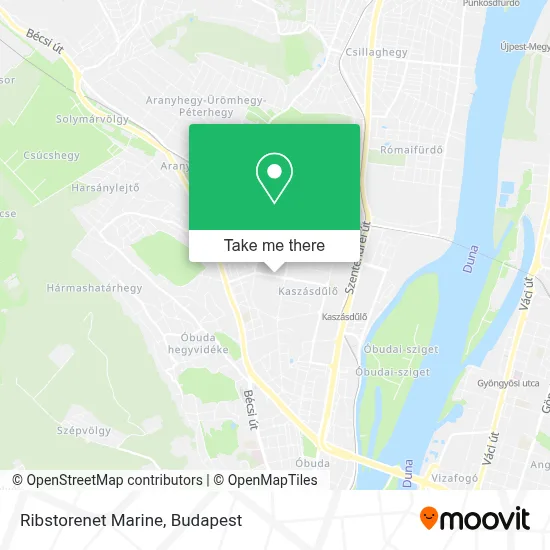 Ribstorenet Marine map