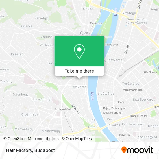 Hair Factory map