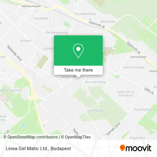 Linea Gel Matic Ltd. map