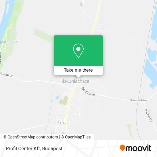 Profil Center Kft map
