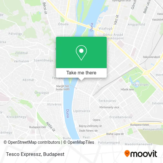 Tesco Expressz map
