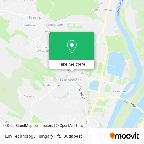 Em Technology Hungary Kft. map