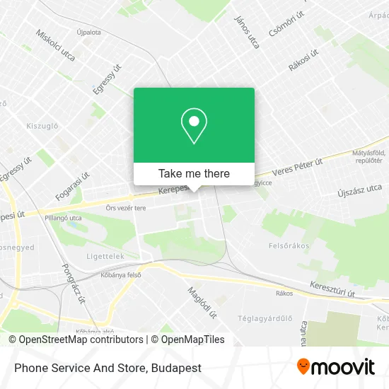 Phone Service And Store map