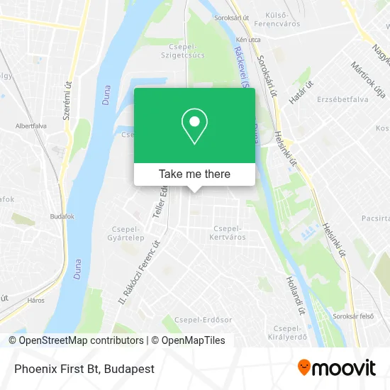 Phoenix First Bt map