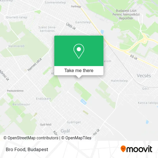 Bro Food map
