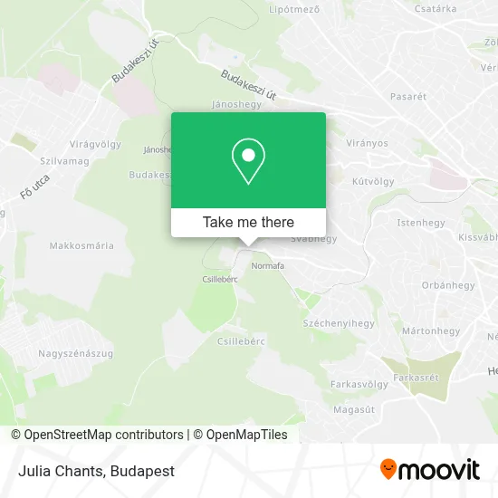Julia Chants map