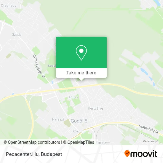 Pecacenter.Hu map