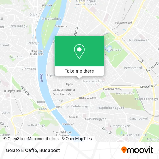 Gelato E Caffe map