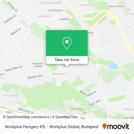 Workplus Hungary Kft. - Workplus Global map