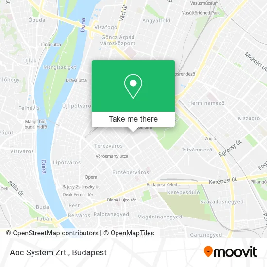 Aoc System Zrt. map