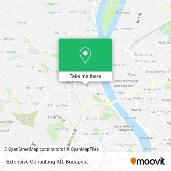 Extensive Consulting Kft map