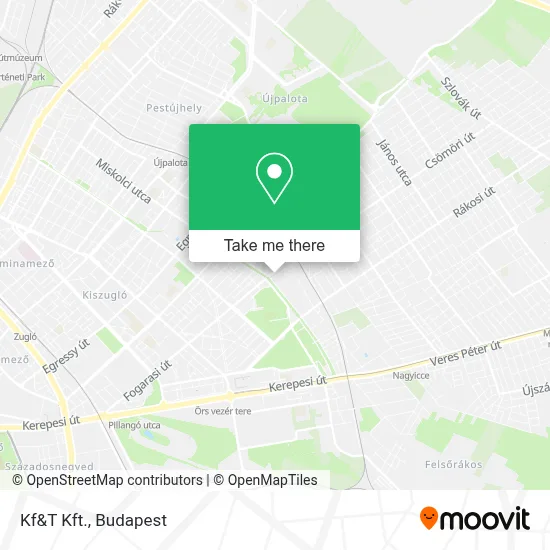 Kf&T Kft. map