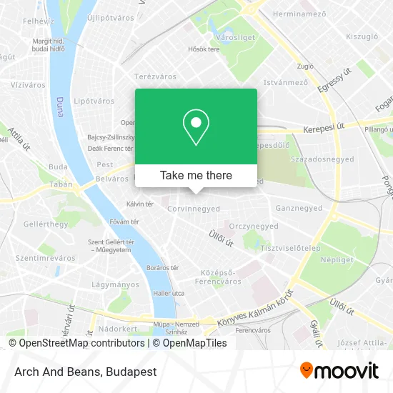 Arch And Beans map