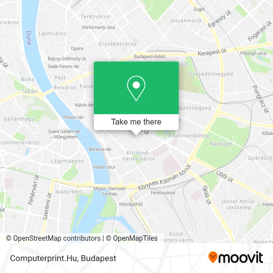 Computerprint.Hu map