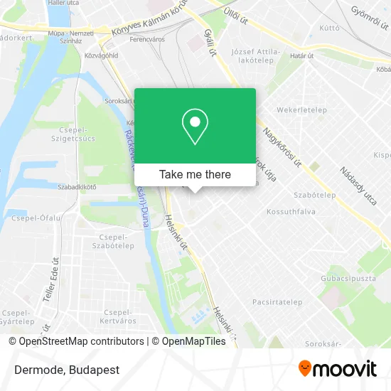Dermode map