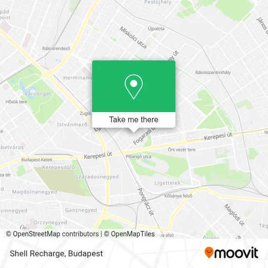 Shell Recharge map