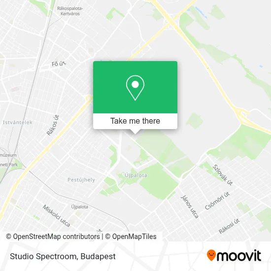 Studio Spectroom map