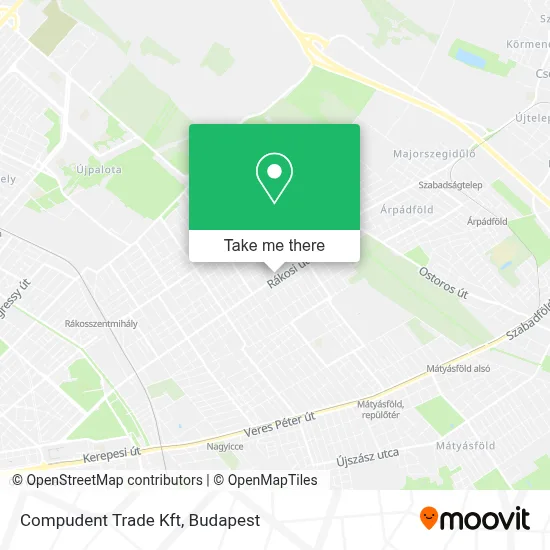 Compudent Trade Kft map