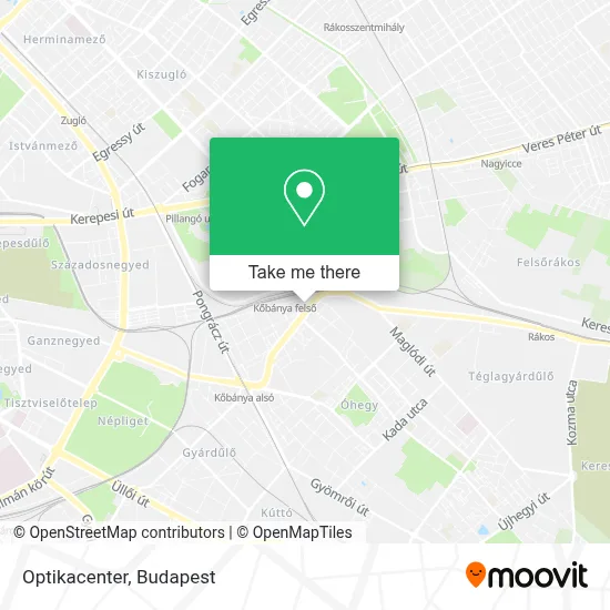 Optikacenter map