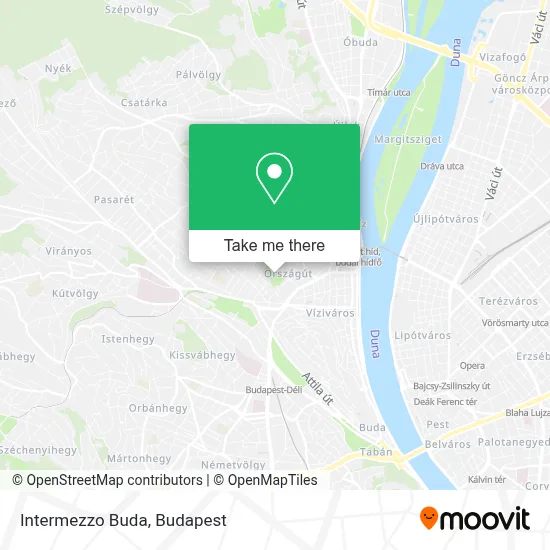 Intermezzo Buda map